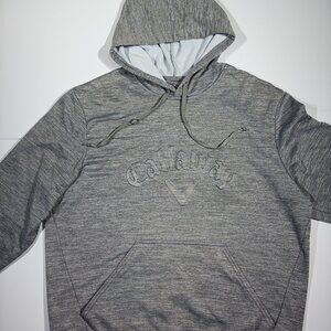 Callaway Golf Men's Fleece Embossed Logo Pullover Hoodie - Size Medium